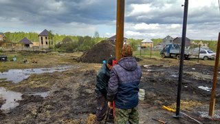 Заказать монтаж винтовых свай в Ейск - цена под ключ с доставкой от 1851 шт